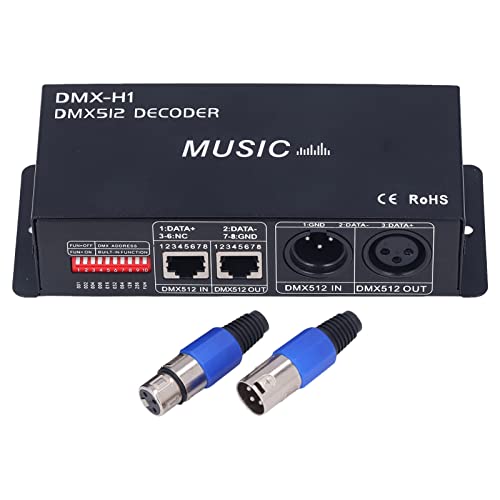 R G B Decoder 3-Kanal DMX-Decorder Einstellbare RGB Dimmung LED Decorder Controller für Bars Hotels Sober Bar8A von Verdant Touch