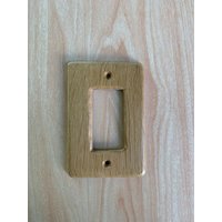 Vermont Eiche Gfi Schalterabdeckung. Handgefertigte Schalterleiste Perfekt Für Den Innenausbau Und Dyi-Schön Gestockt von VerdeMountainLLC