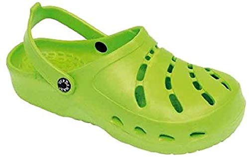 Clogs aus Kunststoff, für Erwachsene, gelochtes Modell, limegrün 37-38 Clogs aus Kunststoff, für Erwachsene, gelochtes Modell, limegrün 37-38 von Verdemax