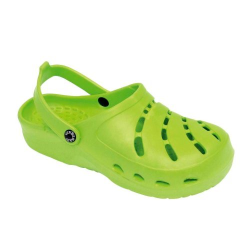 Clogs aus Kunststoff, für Erwachsene, gelochtes Modell, limegrün 43-44 von Verdemax