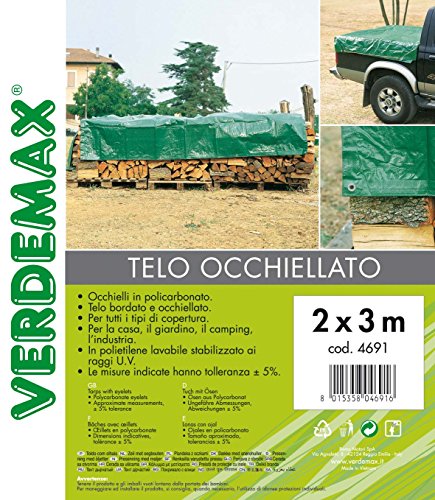 Tücher mit Ösen 90 g/m2 von Verdemax