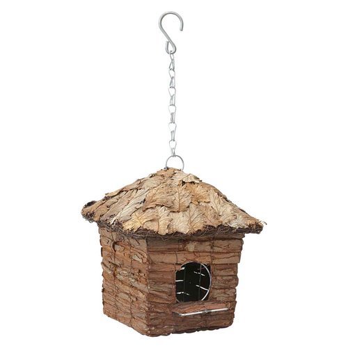 Quadratisches Vogelhäuschen mit Blätterdach Quadratisches Vogelhäuschen mit Blätterdach von Verdemax