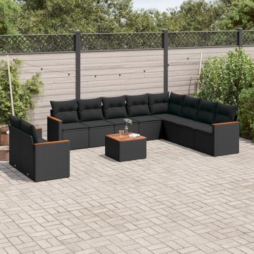 Verderoom Gartenlounge mit Stauraum Polyrattan Lounge Balkon Lounge Gartensofa Ecksofa Rattansofa Balkonmöbel Sitzgruppe-Schwarz-11-tlg Typ 3 Verderoom Gartenlounge mit Stauraum Polyrattan Lounge Balkon Lounge Gartensofa Ecksofa Rattansofa Balkonmöbel Sitzgruppe-Schwarz-11-tlg Typ 3 von Verderoom
