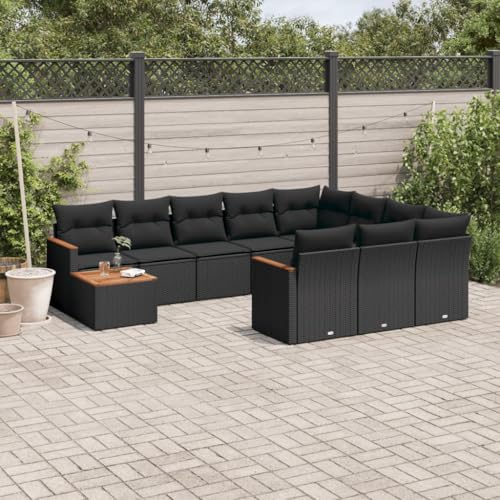 Verderoom Gartenlounge mit Stauraum Polyrattan Lounge Balkon Lounge Gartensofa Ecksofa Rattansofa Balkonmöbel Sitzgruppe-Schwarz-11-tlg Verderoom Gartenlounge mit Stauraum Polyrattan Lounge Balkon Lounge Gartensofa Ecksofa Rattansofa Balkonmöbel Sitzgruppe-Schwarz-11-tlg von Verderoom