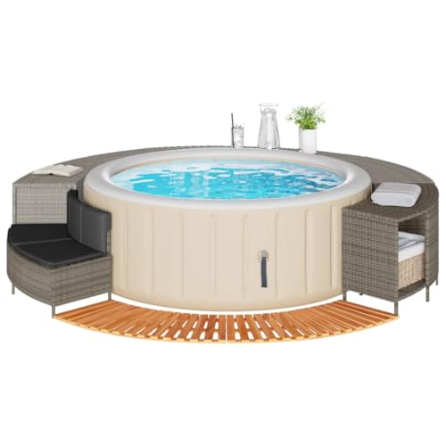 Verderoom Whirlpool umrandung Poolumrandung Witterungsbeständig Poolumrandung Poolverkleidung Whirlpool Umrandung Polyrattan Verkleidung Einfassung Rund-Typ 3 Verderoom Whirlpool umrandung Poolumrandung Witterungsbeständig Poolumrandung Poolverkleidung Whirlpool Umrandung Polyrattan Verkleidung Einfassung Rund-Typ 3 von Verderoom