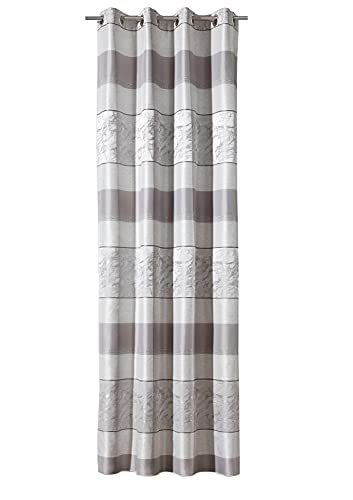 Verdi Ösenschal Romy 140x245 cm 1 Stück Silber, 863730 von Verdi