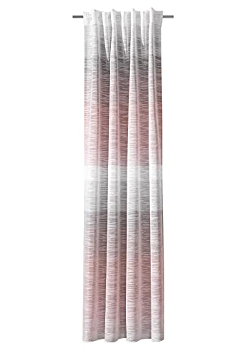 Verdi Schlaufenbandschal Lisa 140x245 cm 1 Stück Rose-grau Farbverlauf, 853725 von Verdi