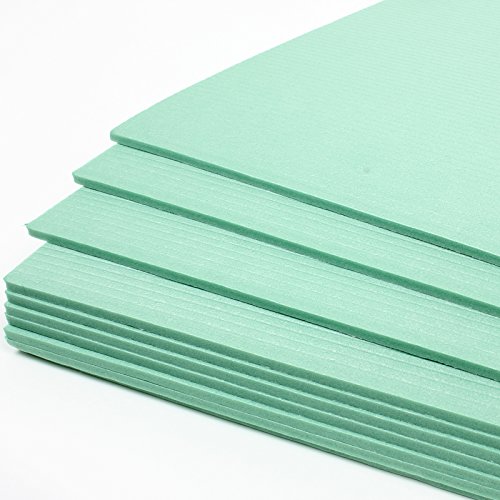20m2 Laminatunterlage 5mm - Hochwertige XPS Fußbodenunterlage für Laminat Boden und Parkett, Schalldämmung, Wärmeschutz und einfache Verlegung. Sehr Gute Trittschalldämmung. von Verdone