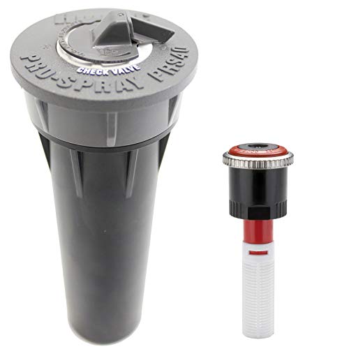 Hunter PRS40-CV 10 cm mit MP2000 360° Düse – Rückschlagventil, 2,8 bar Druckregulierung – optimal für Rasenbewässerung, wetterfestes Versenkregner Gehäuse, wählbare MP Rotator Varianten von verdone