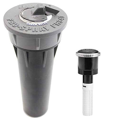 Hunter PRS40-CV 10 cm mit MP2000 90-210° Düse – Rückschlagventil, 2,8 bar Druckregulierung – optimal für Rasenbewässerung, wetterfestes Versenkregner Gehäuse, wählbare MP Rotator Varianten von verdone