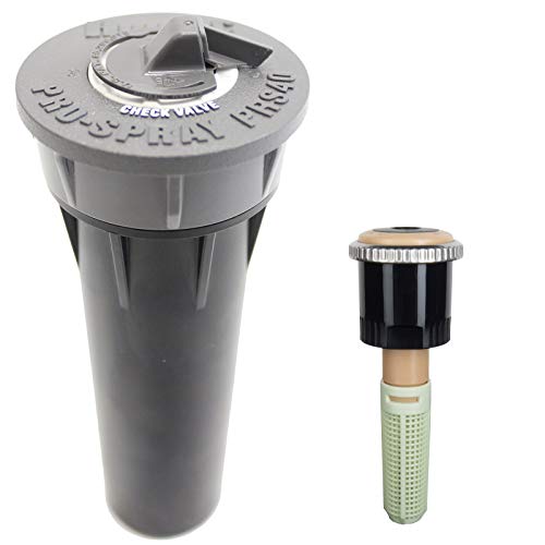 verdone Hunter PRS40-CV 10 cm mit MP3500 90-210° Düse – Rückschlagventil, 2,8 bar Druckregulierung – optimal für Rasenbewässerung, wetterfestes Versenkregner Gehäuse, wählbare MP Rotator Varianten von verdone