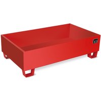 Bauer® Auffangwanne Modul MAW, Stahlblech, HxBxT 365 x 735 x 1.290 mm, feuerrot von Bauer®