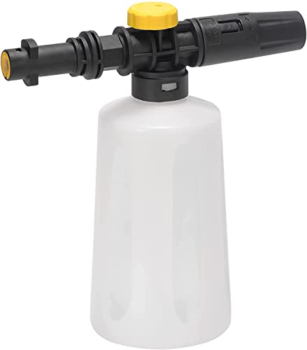 700 ml Hochdruck-Autoseife Schneeschaum-Flasche mit verstellbarer Sprühdüse für Kärcher K2 K3 K4 K5 K6 K7 von VergilSon