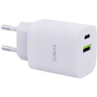 Verico Mojo 30W GaN 2 USB-Ladegerät 30W Steckdose Ausgangsstrom (max.) 3000mA Anzahl Ausgänge: 2 x von Verico