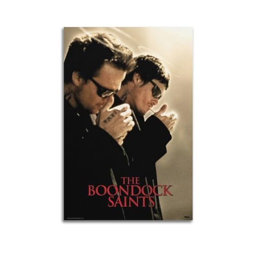 VerimP The Boondock Saints Filmposter Vintage Art Poster Wandkunst Dekor Leinwand Poster & Drucke Wandposter für Zimmer Ästhetisch 60 x 90 cm Unrahmen-Stil von VerimP