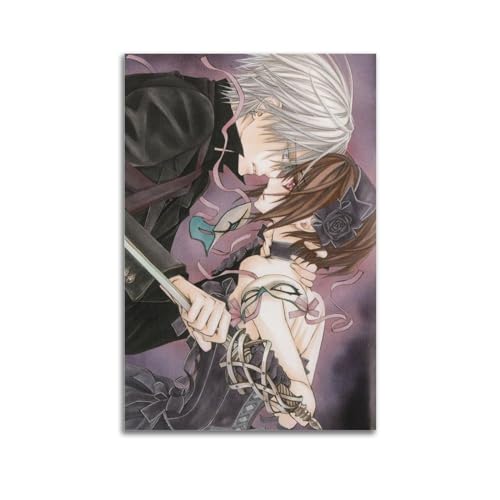 VerimP Vampire Knight Poster Vintage Art Poster Wandkunst Dekor Leinwand Poster & Drucke Wandposter für Zimmer Ästhetisch 40 x 60 cm Unrahmen-Stil VerimP Vampire Knight Poster Vintage Art Poster Wandkunst Dekor Leinwand Poster & Drucke Wandposter für Zimmer Ästhetisch 40 x 60 cm Unrahmen-Stil von VerimP