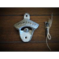 Silberner Flaschenöffner/Vatertag Bieröffner Vintage Inspiriert Mancave Retro Küchen Dekor Geschenk Für Ihn Pop Soda Öffner von VeritasInspired