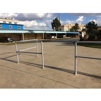 Verlängerung für KwikKit® Sicherheitsgeländer, Länge 1.500 mm, verzinkt von Kee Safety