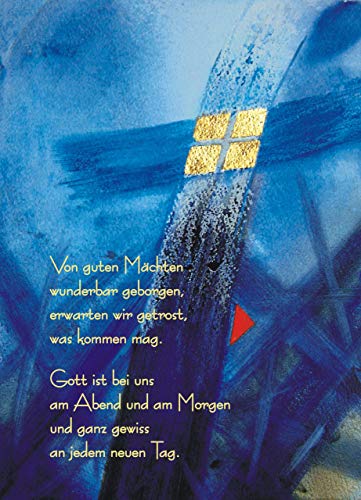 Verlag Reiner Kullack Poster DIN A2, »Von Guten Mächten wunderbar geborgen« von Verlag Reiner Kullack
