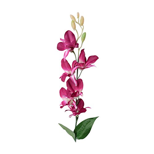 Verlike Künstliche Orchidee für Hochzeit, Zuhause, Büro, Party, Hotel, Restaurant, Terrasse oder Hof, Dekoration, Lila von Verlike