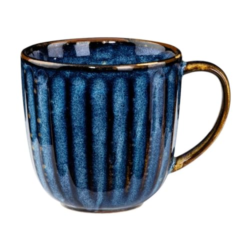 Verlo DEEP BLUE Becher 350 ml Porzellanbecher Tasse Porzellan Blau Becher Kaffeetasse aus hochwertigem Porzellan Großer Becher für Kaffee und Tee Verlo DEEP BLUE Becher 350 ml Porzellanbecher Tasse Porzellan Blau Becher Kaffeetasse aus hochwertigem Porzellan Großer Becher für Kaffee und Tee von Verlo