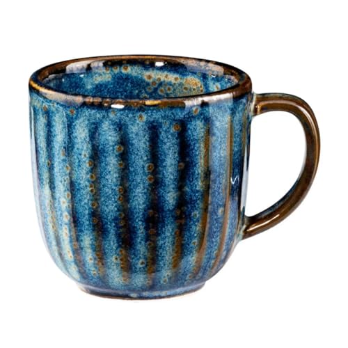 Verlo DEEP Blue Espressotasse 90 ml Porzellan Kaffeetasse Espressotasse aus hochwertigem Porzellan, dickwandig Teetasse von Verlo