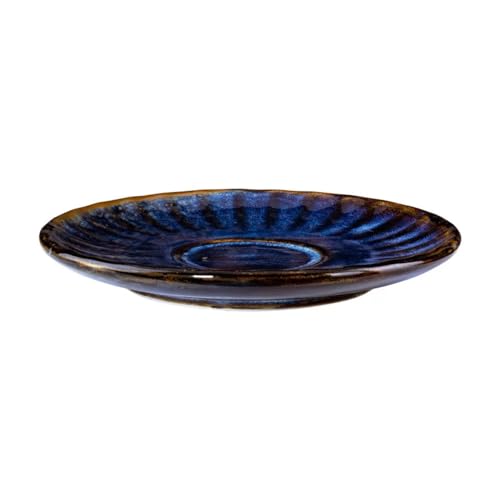 Verlo DEEP Blue Kaffeetassenuntertasse 15 cm Untertasse Deco Unterteller Kleine Teller aus hochwertigem Porzellan Verlo DEEP Blue Kaffeetassenuntertasse 15 cm Untertasse Deco Unterteller Kleine Teller aus hochwertigem Porzellan von Verlo
