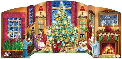 Holiday Home Freistehender Adventskalender von Vermont Christmas Company