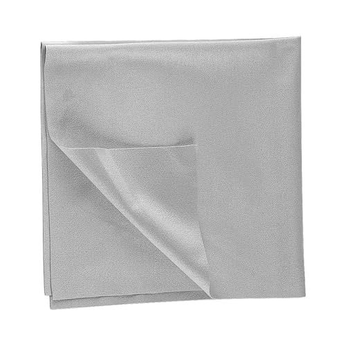 Vermop 5 Stück Textronic, Microfaser-Hochleistungstuch, grau, L: 40cm, B: 38cm, H: 0,1cm von Vermop