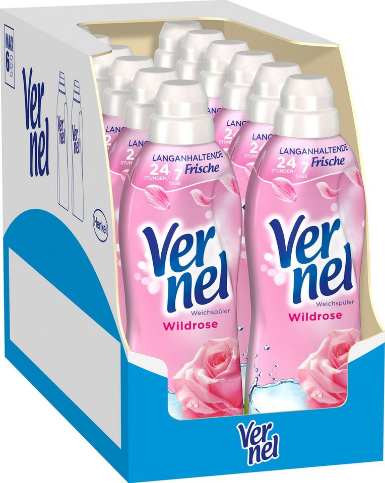 Vernel Wildrose 12 x 39 WL (468WL) Weichspüler (Vorratspack, [12-St) von Vernel