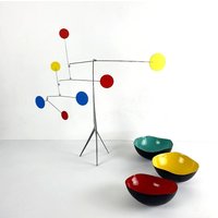 Stabile Mobile Verneuil Créations Nummer 8 Planet Handgefertigt in Frankreich Design Skulptur Stahl Limitierte Auflage Nummerierte Geschenkbox von VerneuilCreations