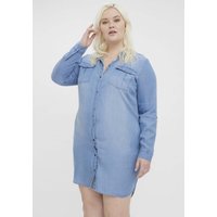 Vero Moda Curve Jeanskleid "VMSILA LS SHORT DRESS MIX GA CURVE NOOS" Vero Moda Curve Jeanskleid "VMSILA LS SHORT DRESS MIX GA CURVE NOOS" von Vero Moda Curve