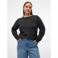 Vero Moda Curve Rundhalspullover "VMCDOFFY LS O-NECK BLOUSE GA NOOS CUR" von Vero Moda Curve