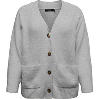 Vero Moda Curve Strickjacke "VMCBOOM LS V-NECK BUTTON CARDI NOOS CUR" Vero Moda Curve Strickjacke "VMCBOOM LS V-NECK BUTTON CARDI NOOS CUR" von Vero Moda Curve