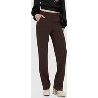 Vero Moda Anzughose "VMZAMIRA MW SLIM STRAIGHT PANT NOOS" mit Gürtelschlaufen von Vero Moda