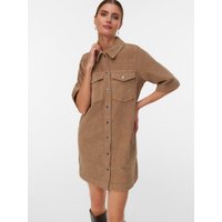 Vero Moda Cordkleid "VMFENJA 2/4 SHORT CORDUROY DRESS NOOS" Brusttaschen Vero Moda Cordkleid "VMFENJA 2/4 SHORT CORDUROY DRESS NOOS" Brusttaschen von Vero Moda