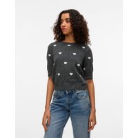 Vero Moda Kurzarmpullover "VMDOFFY INTARSIA 2/4 O-NK PULLOV GA NOOS" Vero Moda Kurzarmpullover "VMDOFFY INTARSIA 2/4 O-NK PULLOV GA NOOS" von Vero Moda