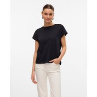 Vero Moda Kurzarmshirt "VMEMMY SS LACE TAPE TOP JRS GA NOOS" von Vero Moda