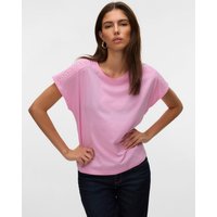 Vero Moda Kurzarmshirt "VMEMMY SS LACE TAPE TOP JRS GA NOOS" Vero Moda Kurzarmshirt "VMEMMY SS LACE TAPE TOP JRS GA NOOS" von Vero Moda