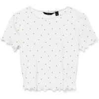 Vero Moda Kurzarmshirt "VMHARRY SS O-NECK TOP JRS NOOS" von Vero Moda