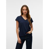 Vero Moda Kurzarmshirt "VMLUNA SS V-NECK TEE JRS NOOS" Vero Moda Kurzarmshirt "VMLUNA SS V-NECK TEE JRS NOOS" von Vero Moda