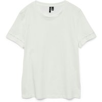 Vero Moda Kurzarmshirt "VMSAVANNAH FRANCIS SS TOP BOX JRS SPE GA" von Vero Moda