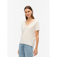 Vero Moda Kurzarmshirt "VMSAVANNAH LACE 2-WAY SS TOP JRS" von Vero Moda