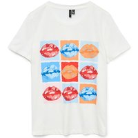 Vero Moda Kurzarmshirt "VMSORI FRANCI SS TOP BOX JRS GA" von Vero Moda