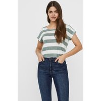 Vero Moda Kurzarmshirt "VMWIDE STRIPE SL TOP GA JRS NOOS" von Vero Moda