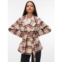 Vero Moda Kurzjacke "VMVERA SHIRLEY CHECK JACKET BOO" von Vero Moda