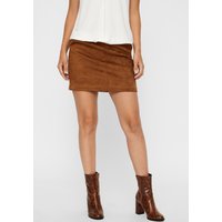 Vero Moda Lederimitatrock "VMDONNADINA FAUXSUEDE SHORT SKIRT" von Vero Moda