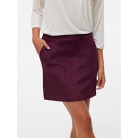 Vero Moda Lederimitatrock "VMDONNADINA FAUXSUEDE SHORT SKIRT" von Vero Moda