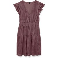Vero Moda Minikleid "VMHONEY LACE V-NECK SHORT DRESS WVN GA" von Vero Moda