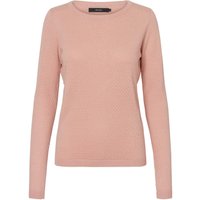 Vero Moda Rundhalspullover "VMCARE STRUCTURE LS O-NECK BLOUSE" von Vero Moda